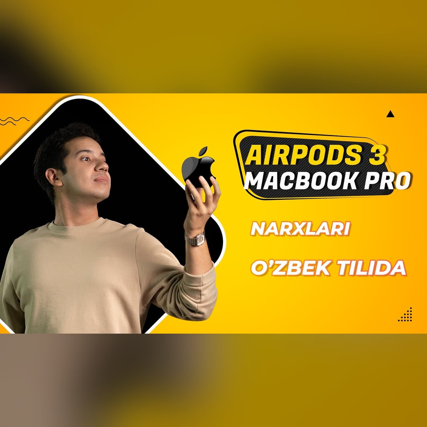 Yangi AirPods 3, MacBook, M1 Pro/Max va 300 mingga sochiqcha | Texnoplov [РУС субтитры]