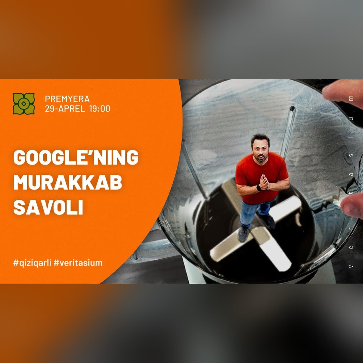Hech Kim Toʻgʻri Javob Berolmagan Google Savoli - @veritasium x @Xurmomedia