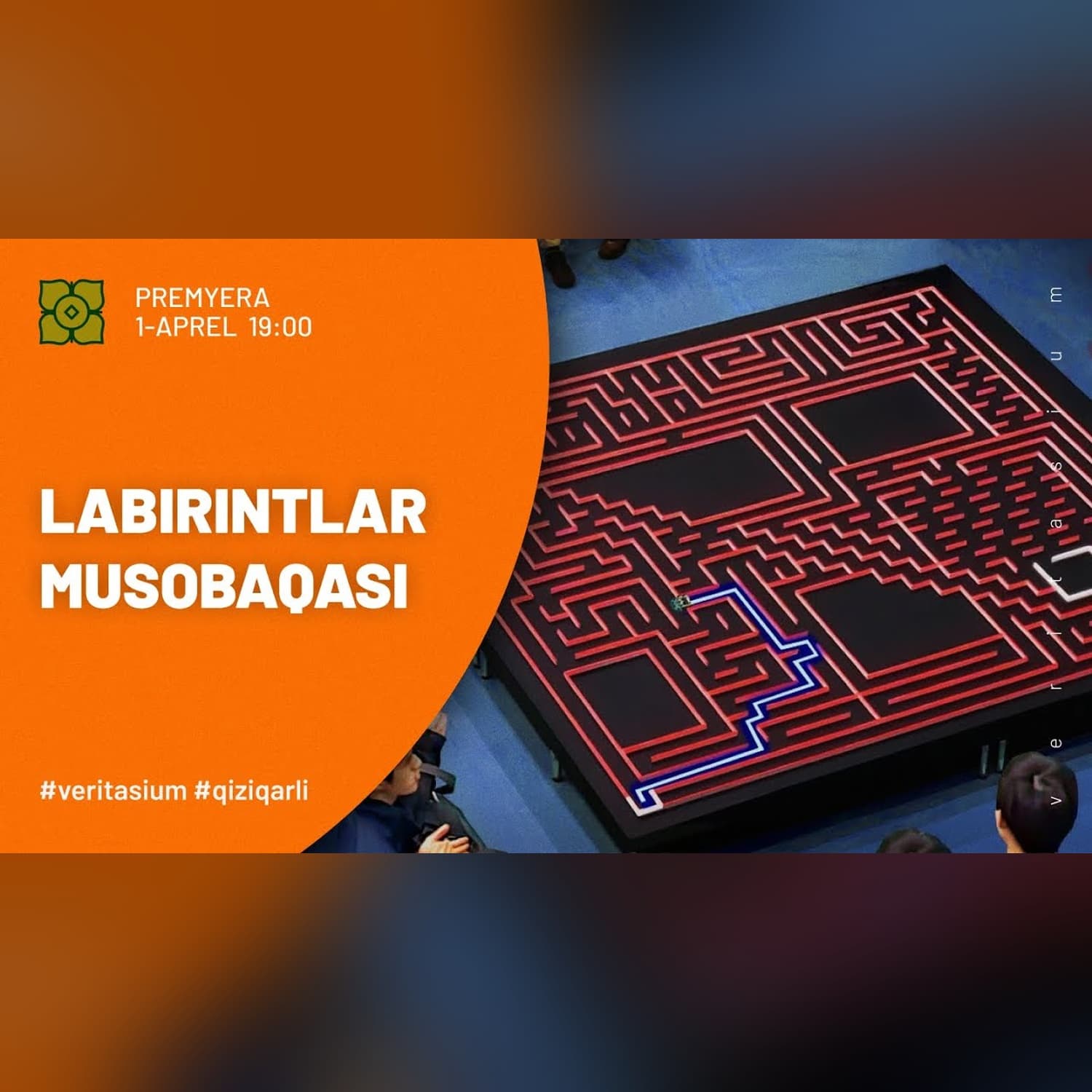 Yer Yuzidagi Eng Tezkor Labirint Musobaqasi - @veritasium x @Xurmomedia