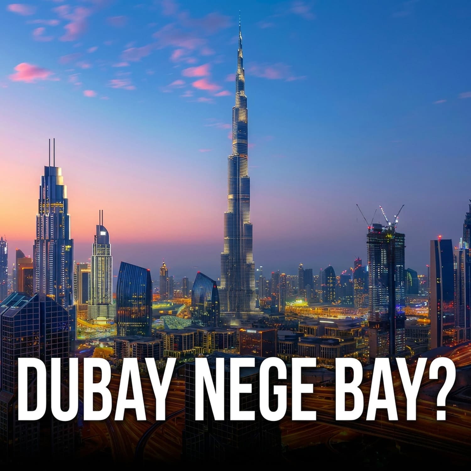 Dubay: Shólden megapoliske shekem | Tariyx | Aydın