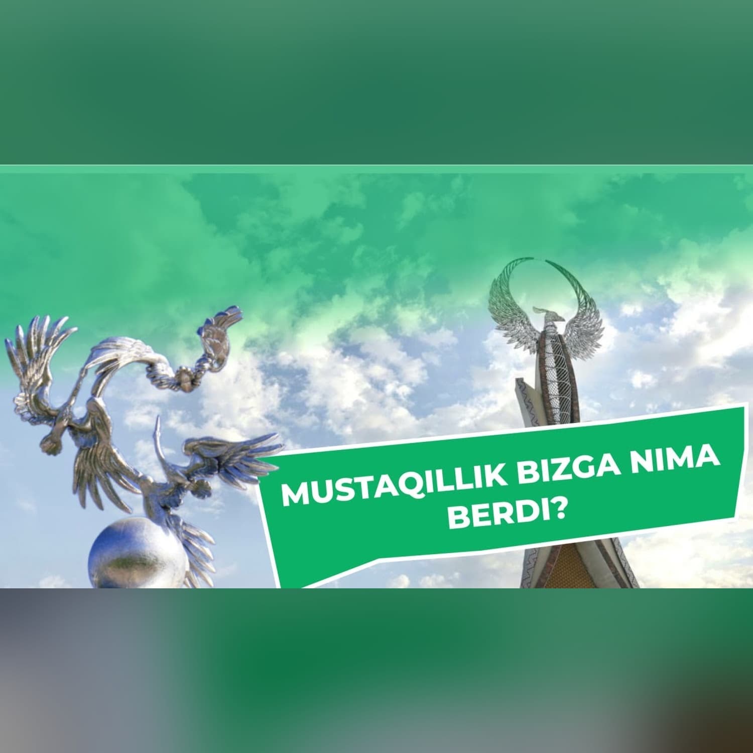 Mustaqillikka erishib nimani qoyillatdik? | Jamiyat | Xuddi shunday