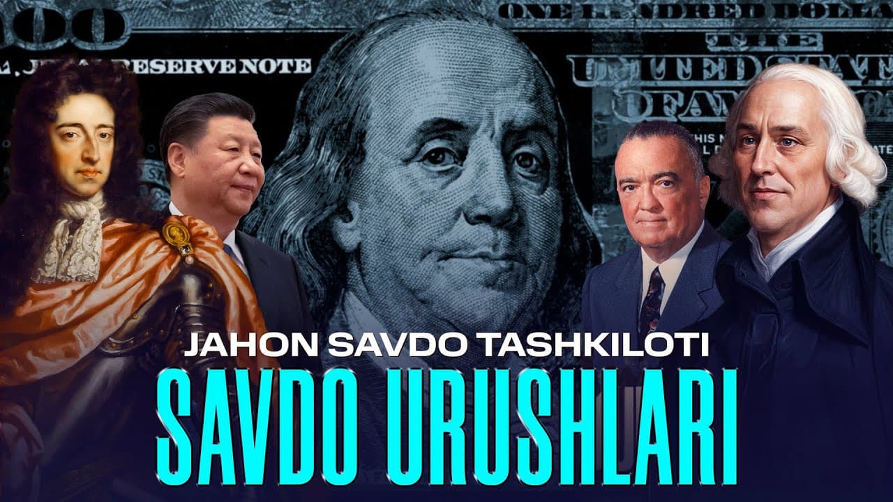 Tarif urushlari | Jahon savdo tashkiloti tarixi | O'zbekiston va JST | TARIX RAKURSI | @Alimoff