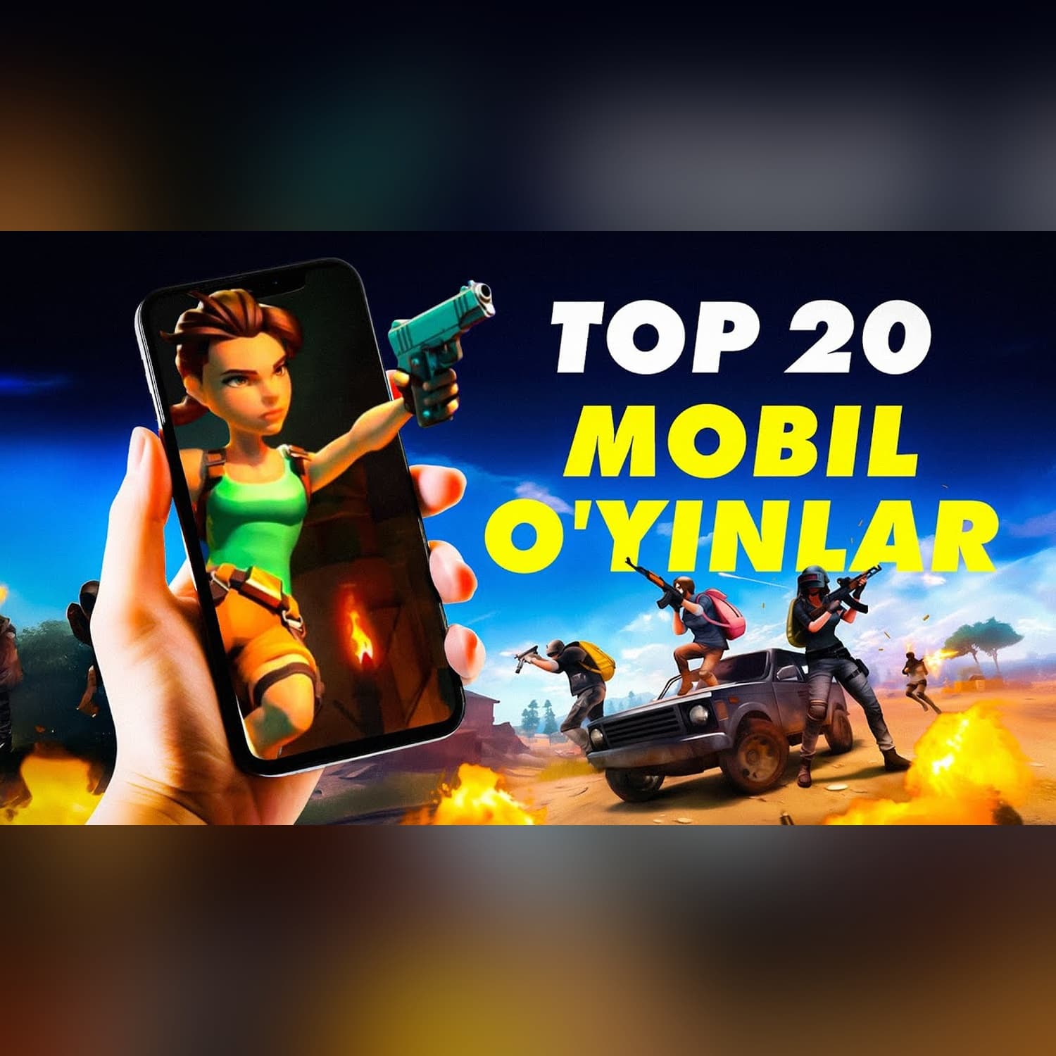 TOP 20 MOBIL O'YIN 2025  | Telefoningizda O'ynashga Arziydiganlari! @GRONTMC x @KIBERUZ