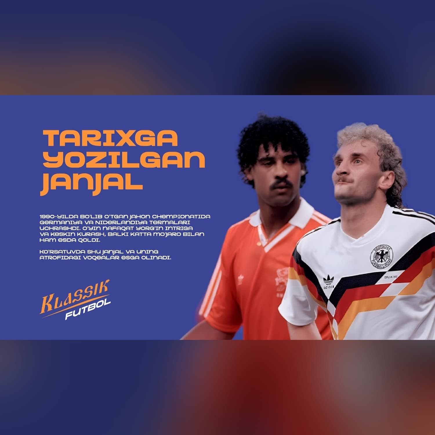 JAHON CHEMPIONATIDA ISHKAL: 1990-yilda niderlandiyalik Frank Raykard raqibini ayab o‘tirmadi